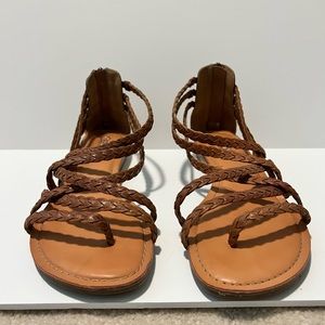 Carlos Santana Amara brown sandals size 9
